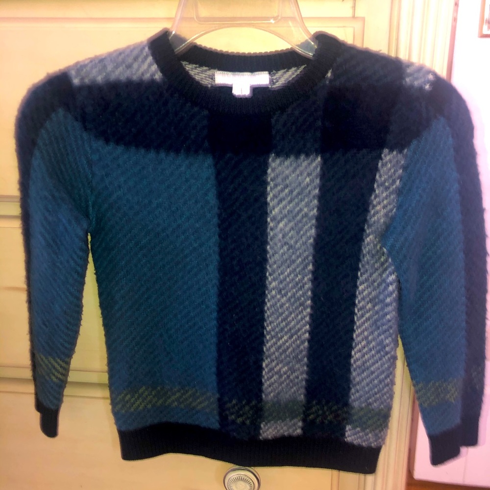 Burberry boys cashmere sweater .